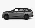 Lincoln Aviator Black Label Special Edition 2025 3d model side view