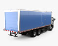 Lion Electric 8 Box Truck 2020 Modello 3D vista posteriore