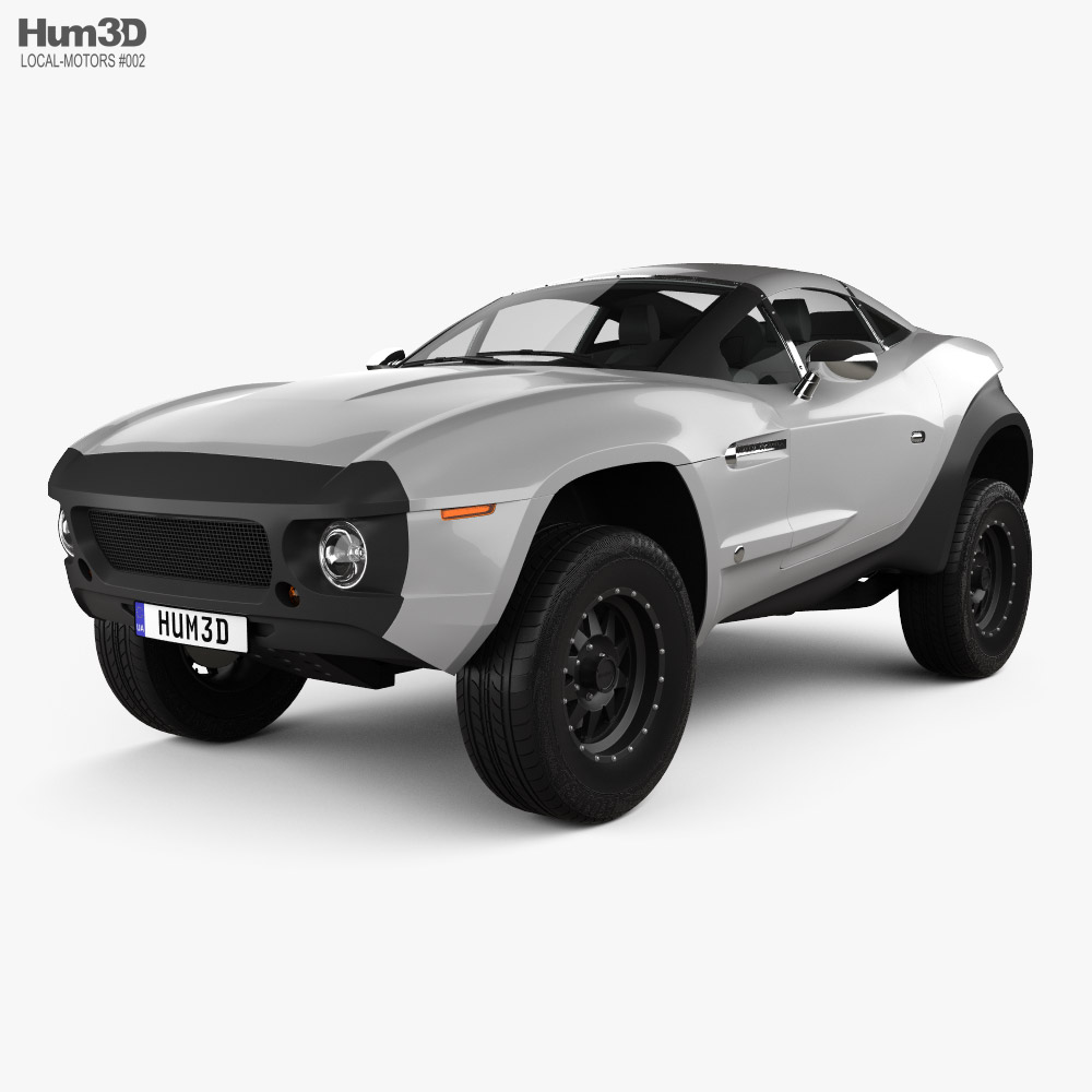 Local Motors Rally Fighter 2012 3D model