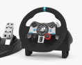 Logitech G29 Racing Steering Wheel 3d model