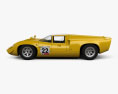Lola T70 1967 3D 모델  side view