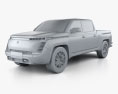 Lordstown Motors Endurance 2023 3D 모델  clay render