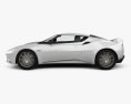 Lotus Evora S 2013 3D-Modell Seitenansicht