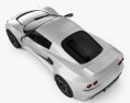 Lotus Exige S 2013 3D模型 顶视图
