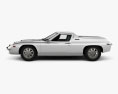 Lotus Europa 1973 3D 모델  side view