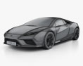 Lotus Esprit 2010 3Dモデル wire render