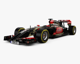 Lotus E22 2014 3D 모델 