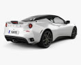 Lotus Evora 400 2017 3d model back view