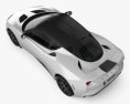 Lotus Evora 400 2017 3d model top view