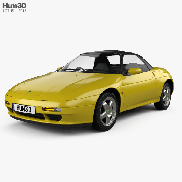 Lotus Elan S2 1995 3Dモデル