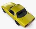 Lotus Elan Sprint Fixed-head Coupe 1971 3D模型 顶视图