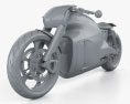Lotus C-01 2014 3D модель clay render