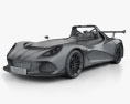Lotus 3-Eleven 2019 3D-Modell wire render