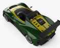 Lotus 3-Eleven 2019 Modello 3D vista dall'alto