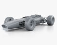 Lotus 49 1967 3D-Modell clay render