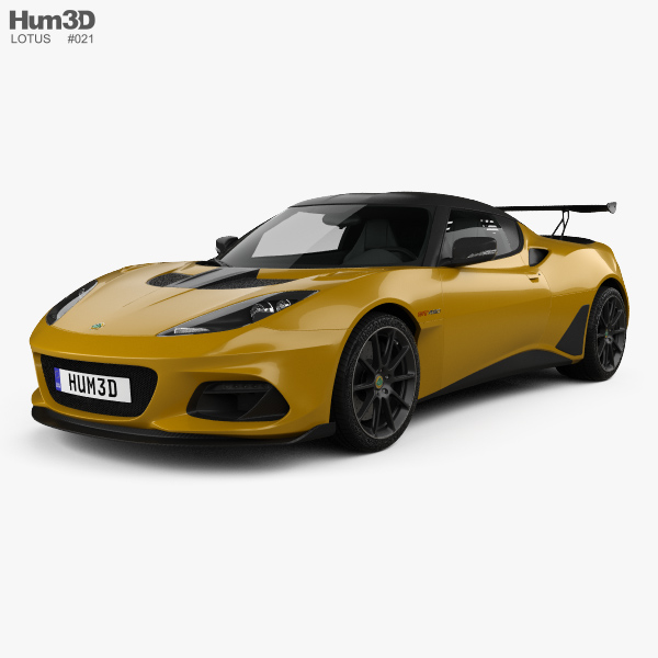 Lotus Evora GT 430 2020 Modello 3D
