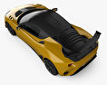 Lotus Evora GT 430 2020 3D模型 顶视图
