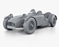 Lotus Seven 1957 3D модель clay render