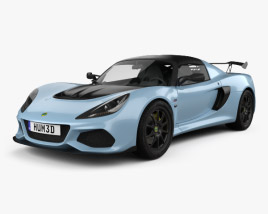 Lotus Exige Sport 410 2022 3D模型