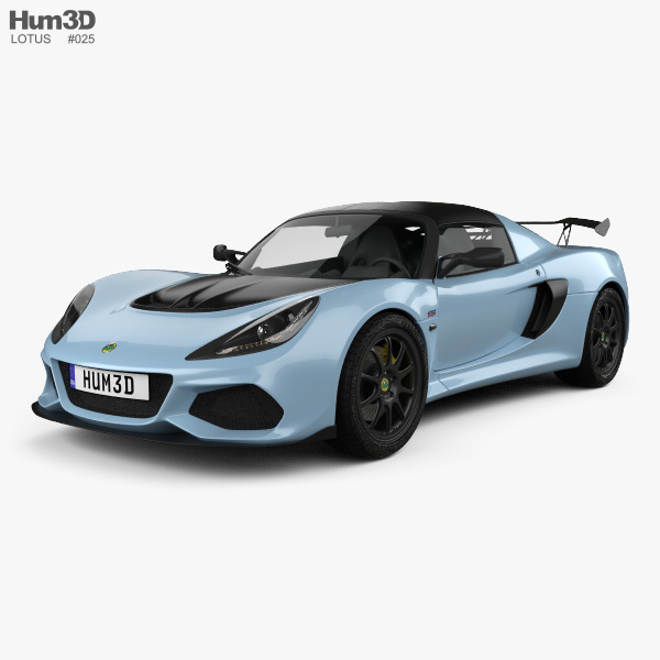 Lotus Exige Sport 410 2022 Modello 3D