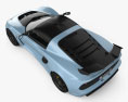 Lotus Exige Sport 410 2022 3d model top view