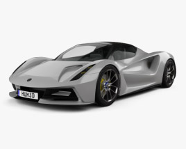 Lotus Evija 2023 3D модель