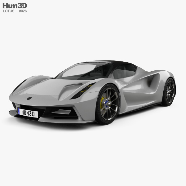 Lotus Evija 2023 3D模型