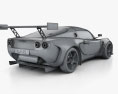 Lotus Exige GT3 2007 3D 모델 