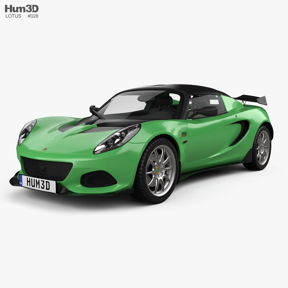 Lotus Elise Cup 250 2020 3Dモデル