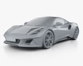 Lotus Emira First Edition 2020 3d model clay render