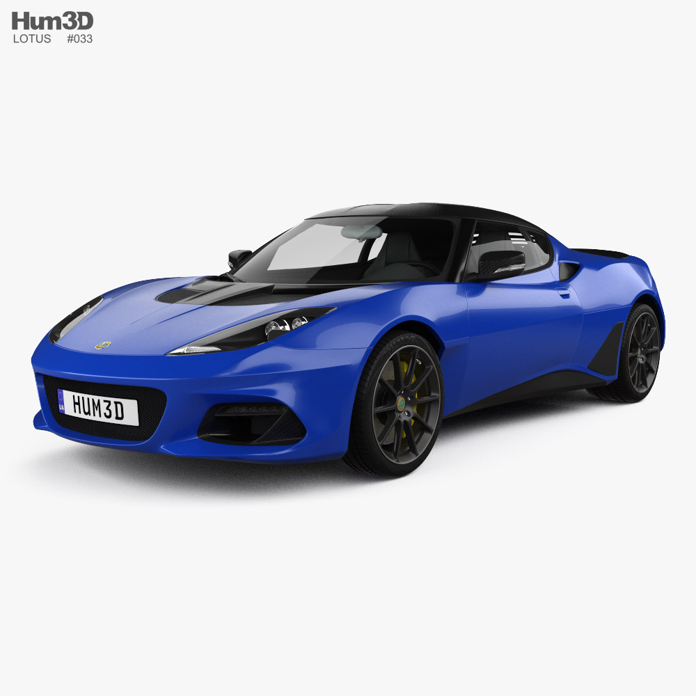 Lotus Evora GT 410 2021 3D model