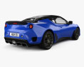 Lotus Evora GT 410 2021 3D-Modell Rückansicht