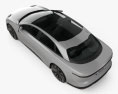 Lucid Air 2015 3D 모델  top view