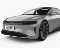 Lucid Air with HQ interior 2019 3D-Modell