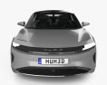 Lucid Air with HQ interior 2019 Modello 3D vista frontale