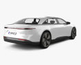 Lucid Air Grand Touring Stealth 2024 3d model back view