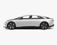 Lucid Air Grand Touring Stealth 2024 3d model side view