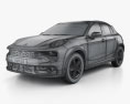 Lynk & Co 02 2020 3Dモデル wire render