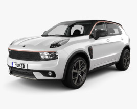 Lynk & Co 01 Sport with HQ interior 2020 3D model