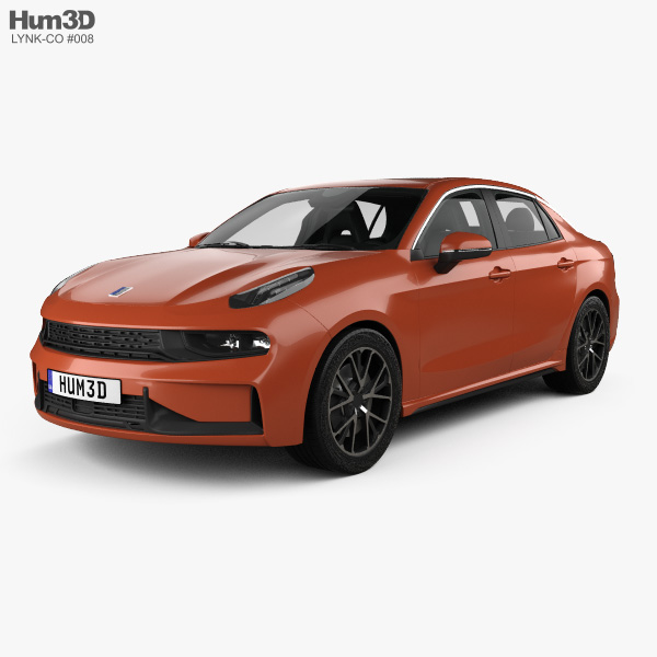 Lynk & Co 03 with HQ interior 2021 3D model