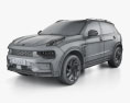Lynk-Co 01 2023 3Dモデル wire render