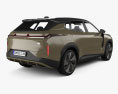 Lynk-Co 08 2024 3D 모델  back view