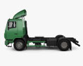 MAZ 5340 M4 Chassis Truck 2019 3d model side view