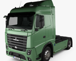 MAZ 5440 M9 Camion Tracteur 2015 Modèle 3D