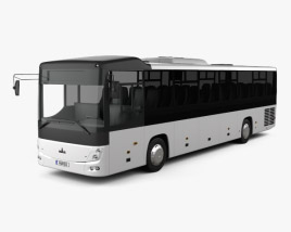 MAZ 231062 Autobus 2016 Modello 3D