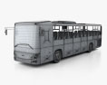 MAZ 231062 Autobús 2016 Modelo 3D wire render