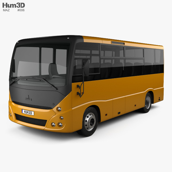 MAZ 241030 bus 2016 3D model