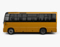 MAZ 241030 Autobús 2016 Modelo 3D vista lateral