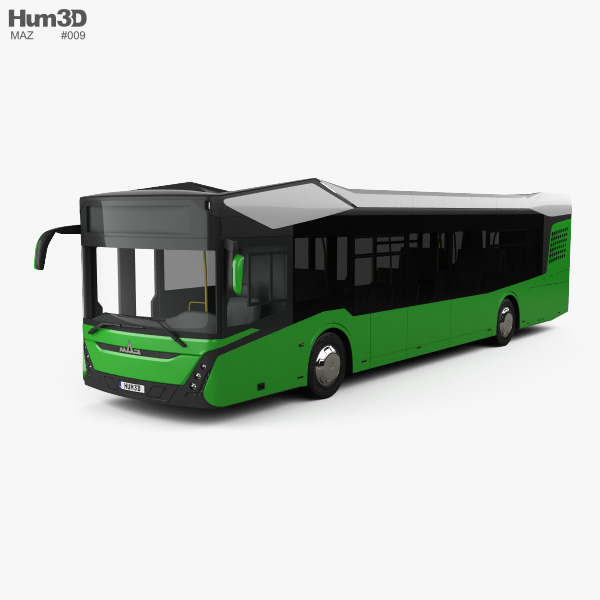 MAZ 303 bus 2019 3D model