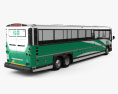 MCI D4500 CT Transit Bus 2008 3d model back view